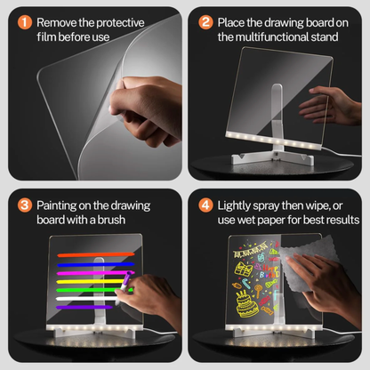 ZODCOVE LED NOTE BOARD